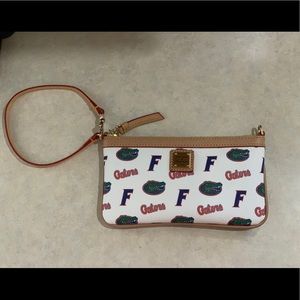 Dooney & Burke Florida Gator wristlet